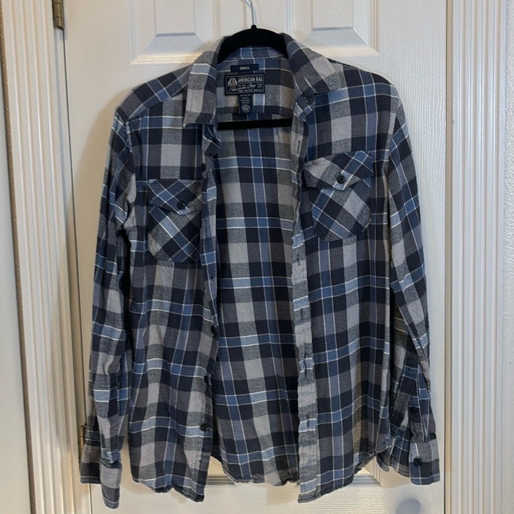 American Rag Size Small Checkered Flannel